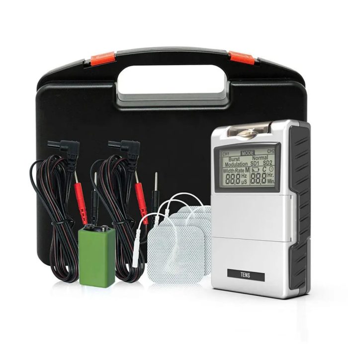 2 Channel TENS Machine for Home Use - Simple Pain Relief