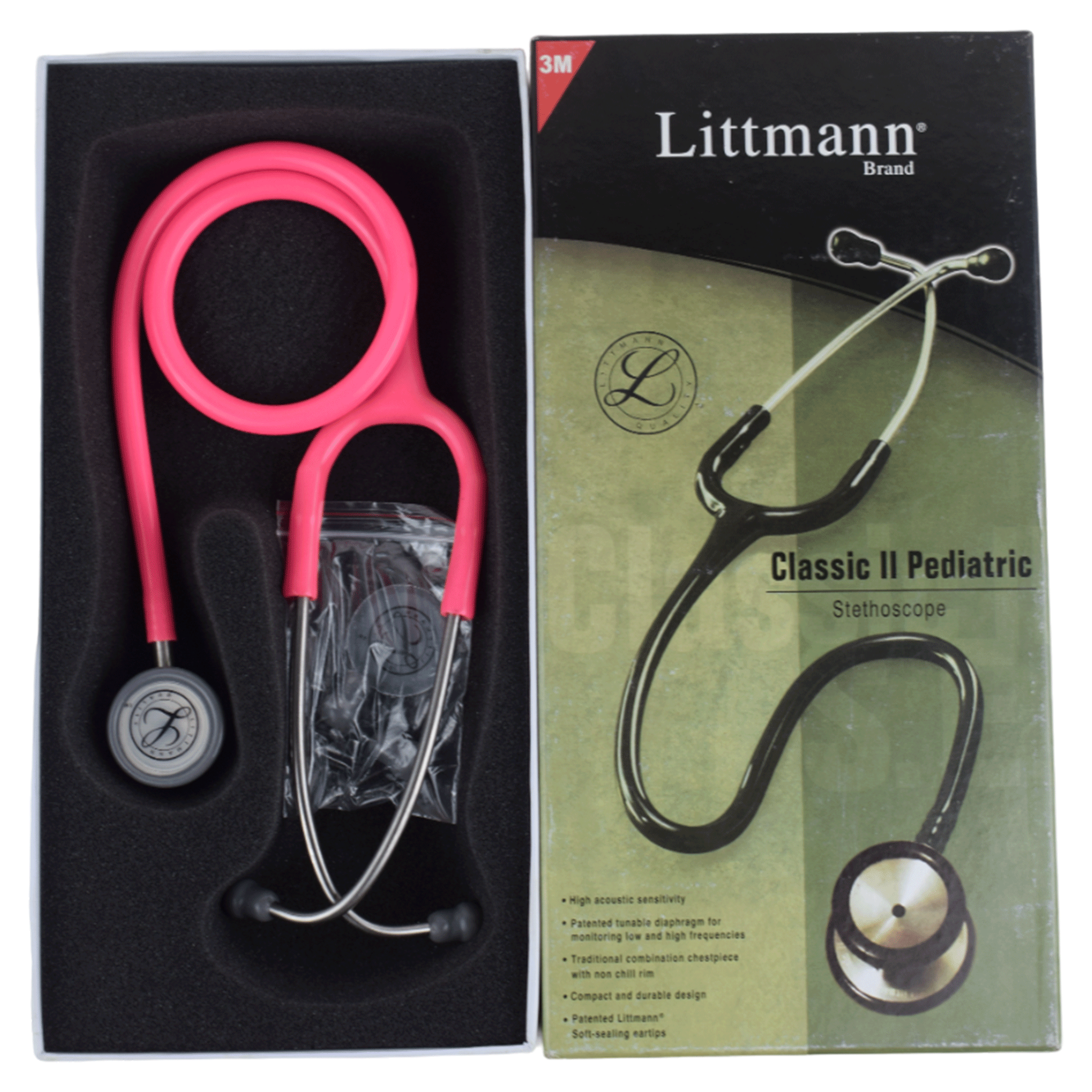 3M Littmann Classic II Pediatric Stethoscope - Image 2
