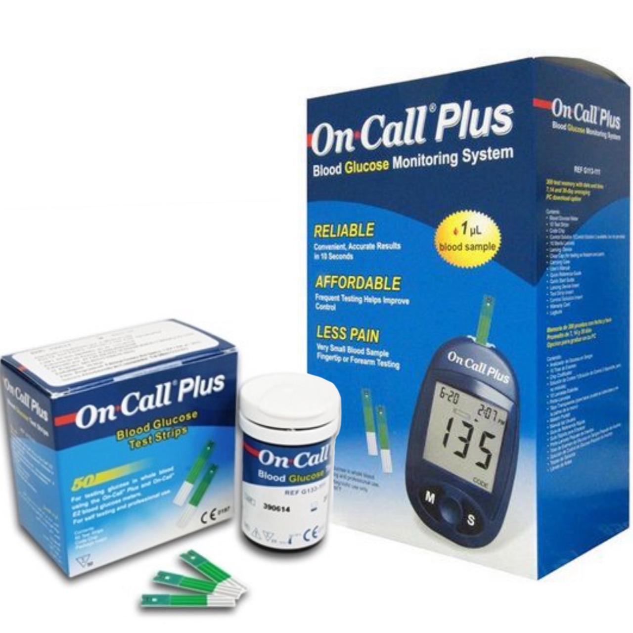 On Call Plus Blood Glucose Monitoring System