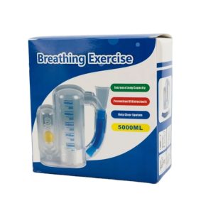 high capacity incentive spirometer 5000cc