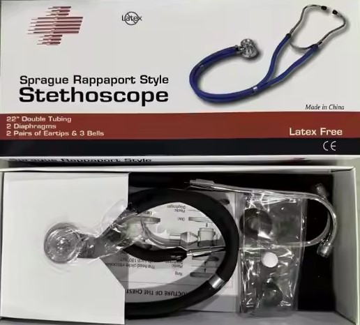 Dual head stethoscope
